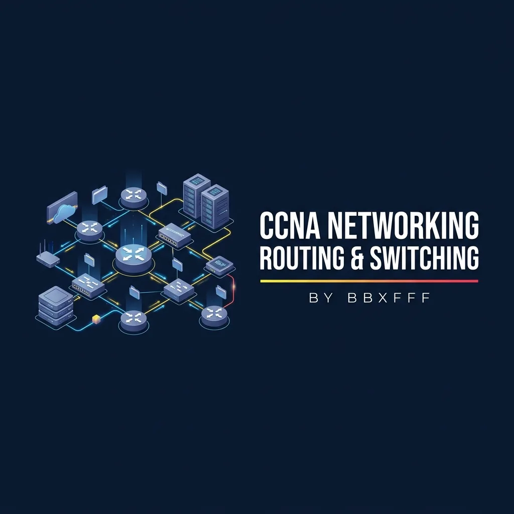 دورة أساسيات الشبكات واحترافها — مسار CCNA الكامل